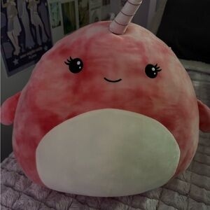 Squishmallows 16” Amiah the Narwhal Plush